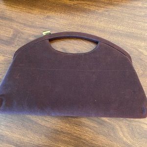 Vintage Clutch Purse. Maroon Velvet. Never used. Smoke and Pet Free home.